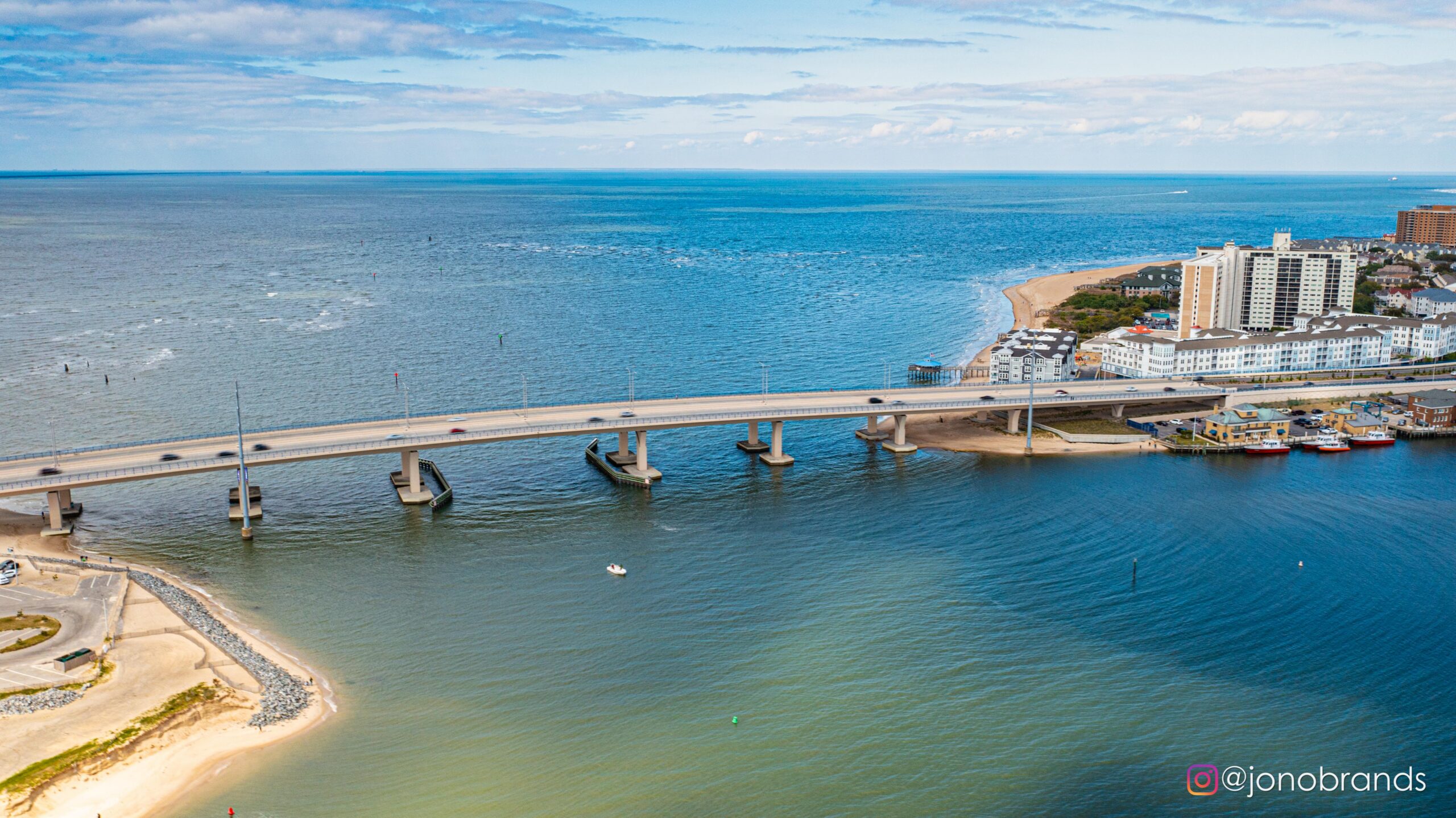 The Lesner Bridge over the Lynnhaven Inlet in Virginia Beach